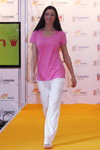 Triumph lingerie show — Lingerie-Expo 2013 (looks: fuchsia top)