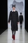 HakaMa show — MBFWRussia FW13/14 (looks: grey knit cap, red lowboots)