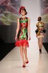 Marina Makaron Moscow show — MBFWRussia FW13/14 (looks: red pumps)