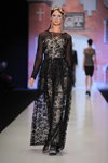 Pokaz Tatiana Sulimina — MBFWRussia FW13/14 (ubrania i obraz: suknia wieczorowa czarna)
