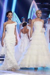 Uczestniczki "Miss Mińsk 2013", które zakwalifikowałi się do TOP-15 (ubrania i obraz: suknia ślubna biała)
