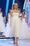 TOP-25. Gala final — Miss Minsk 2013 (looks: vestido de novia blanco)