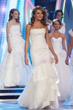 TOP-15. Фінал — Міс Мінськ 2013. Частина 1 (наряди й образи: біла весільна сукня)