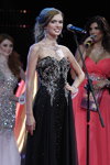 Svetlana Minald. TOP-15. Gala final — Miss Minsk 2013. Parte 2 (looks: vestido de noche negro)