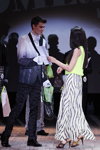 Mister Gomel 2013 (looks: lime top, maxi printed skirt)