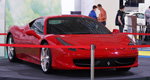 Ferrari 458 Italia. Адкрыццё міжнароднага аўтасалона "Маторшоу 2013"