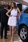 Girls — Motorshow 2013. Part 2 (looks: white dress)