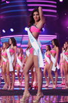 Desfile de trajes de baño — Miss Supranational 2013. Parte 3 (looks: bañador rosa)