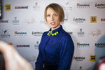 Yana Churikova. "EUROVISION-2013" Pre-party (looks: blue blouse)