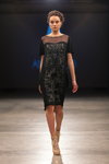 Pokaz Anna LED — Riga Fashion Week SS14 (ubrania i obraz: sukienka czarna)