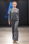 Anna LED show — Riga Fashion Week SS14 (looks: grey pantsuit)