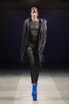 Pokaz Janis Sne — Riga Fashion Week SS14 (ubrania i obraz: spodnie czarne)