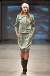 Pokaz Natālija Jansone — Riga Fashion Week SS14 (ubrania i obraz: kozaki brązowe)