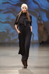 Pokaz Natālija Jansone — Riga Fashion Week SS14 (ubrania i obraz: sukienka czarna)
