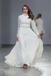 Pokaz Irina Skladnova — Riga Fashion Week AW13/14 (ubrania i obraz: suknia ślubna biała)
