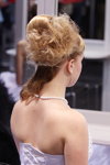 "Роза Ветров HAIR 2013": причёска новобрачной (юниоры). Часть 1 (наряды и образы: белое свадебное платье)