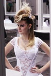 Brautfrisuren — Roza vetrov - HAIR 2013. Teil 2 (Looks: weißes Hochzeitskleid)