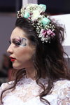 Свадебный макияж — Роза Ветров - HAIR 2013 (наряды и образы: белое гипюровое свадебное платье)