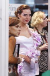 Свадебный макияж — Роза Ветров - HAIR 2013 (наряды и образы: белое свадебное платье; персона: Диана Ревяко)