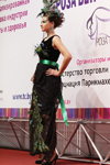 Makijaż fantazyjny — Róża Wiatrów HAIR 2013 (ubrania i obraz: suknia wieczorowa czarna)