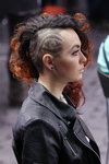HAIR TATTOO — Róża Wiatrów HAIR 2013 (ubrania i obraz: skórzana kurtka biker czarna)