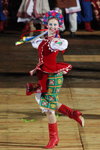 Церемонія відкриття — Сожскі карагод 2013 (наряди й образи: червоні чоботи)