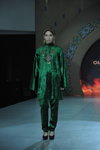 Фестиваль национального платья — Art Week Style.uz 2013 (наряды и образы: зеленый костюм)
