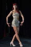 Model fitness (men, women) — WFF-WBBF Championships 2013. Part 5 (looks: mini dress with leopard print)