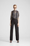Annette Görtz SS2014 lookbook (looks: black trousers, striped black and white blouse, Sunglasses)