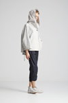 Annette Görtz SS2014 lookbook (looks: white jacket with hood, black trousers, white boots)