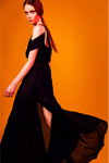 Лукбук DOMANOFF FW 2013/14 (наряды и образы: чёрное вечернее платье)