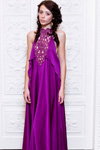 Лукбук Julia Aysina SS 2013 (наряди й образи: пурпурна вечірня сукня)