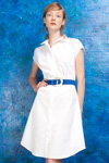 Lookbook PODOLYAN SS 2013 (ubrania i obraz: sukienka biała)