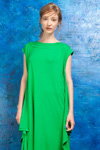 PODOLYAN SS 2013 lookbook (looks: green dress)