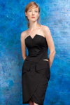 Лукбук PODOLYAN SS 2013 (наряды и образы: чёрное коктейльное платье)