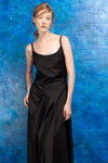 PODOLYAN SS 2013 lookbook (looks: black dress with straps)