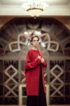 Tatiana Sulimina FW 13/14 campaign (looks: red coat)