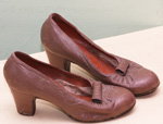 Модная обувь советских женщин в 50-е годы прошлого века