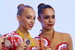 Jana Kudrjawzewa, Margarita Mamun, Maria Titova — Weltcup 2014