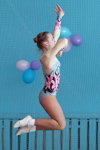 Anastasija Budzejka. Juniors, solo (05.04) — Campeonato de Bielorrusia de gimnasia aeróbica de 2014