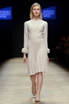 Esme Vie show — Aurora Fashion Week Russia AW14/15 (looks: beige dress)