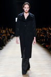 Osome2some show — Aurora Fashion Week Russia AW14/15 (looks: black coat, black trousers)