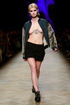Показ Walk of Shame — Aurora Fashion Week Russia AW14/15 (наряды и образы: чёрная юбка мини, блонд (цвет волос))