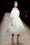 Villa Turgenev show. AURORA MARKET (looks: white dress)