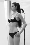 Kristina Martinkevich. Casting — Miss Belarus 2014 (looks: black swimsuit)