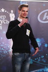 Mister Belarus 2014 casting (looks: blue jeans, black jumper, white shirt)