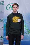 Кастинг конкурсу "Містер Білорусь 2014" (наряди й образи: зелений джемпер з принтом)