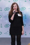 Кастинг конкурса "Миссис Беларусь 2014" (наряды и образы: чёрное платье мини, чёрные колготки)