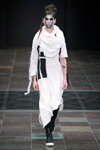 Pokaz BARBARA I GONGINI — Copenhagen Fashion Week AW14/15 (ubrania i obraz: sukienka biała)