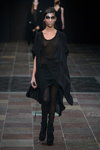 Pokaz BARBARA I GONGINI — Copenhagen Fashion Week AW14/15 (ubrania i obraz: sukienka czarna)